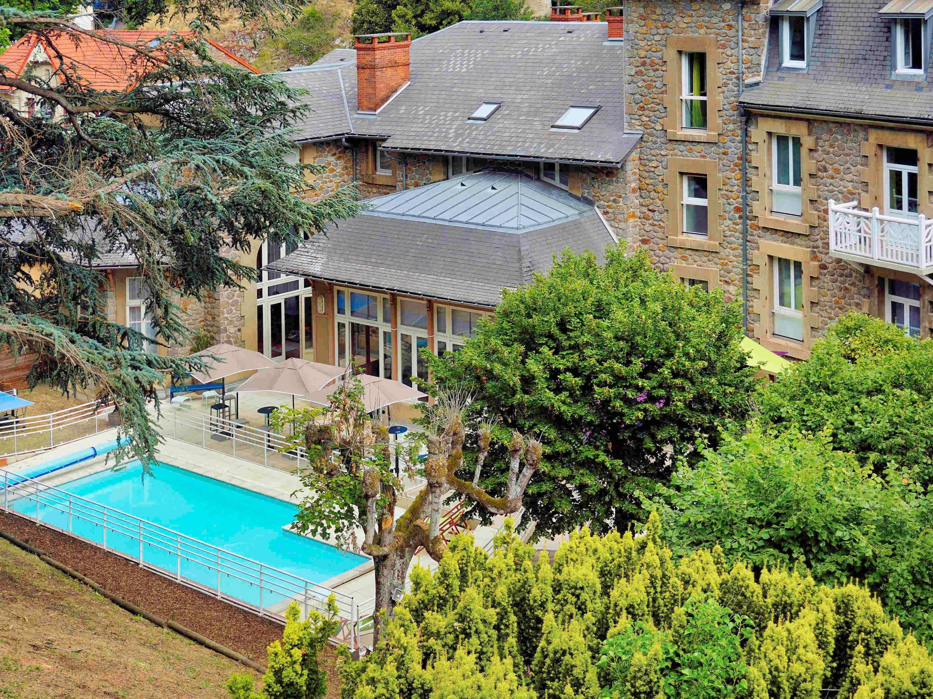 Hotel Mercure Saint-Nectaire Spa & Bien-Etre Esterno foto